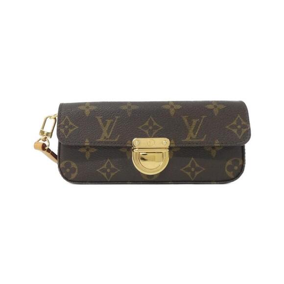 LOUIS VUITTON Authentic Brown Monogram Pochette Clutch Bag
